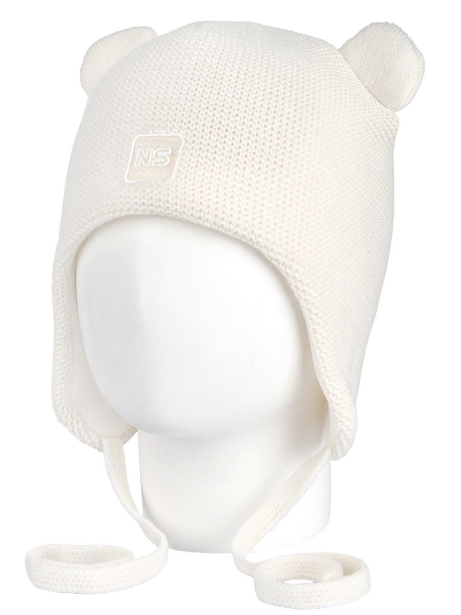 картинка Шапка утепленная NIKASTYLE 11з15125 Молоко от магазина детских товаров ALiSa
