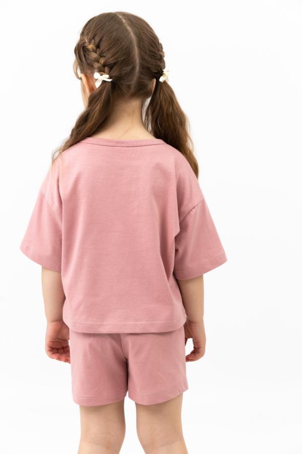 картинка Шорты для девочки Baby Boom П99/3-К Пудра от магазина детских товаров ALiSa