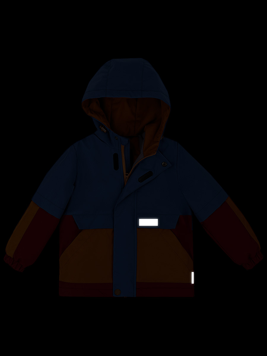 картинка Куртка утепленная для мальчика NIKASTYLE 4м2724 джинс паприка от магазина детских товаров ALiSa