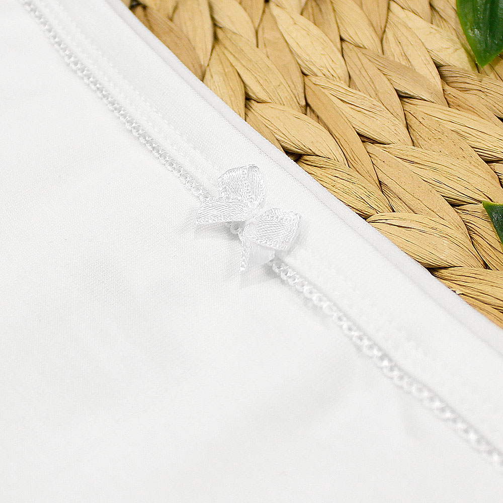 картинка Трусы шортики для девочки DR 5540-011 Белый от магазина детских товаров ALiSa