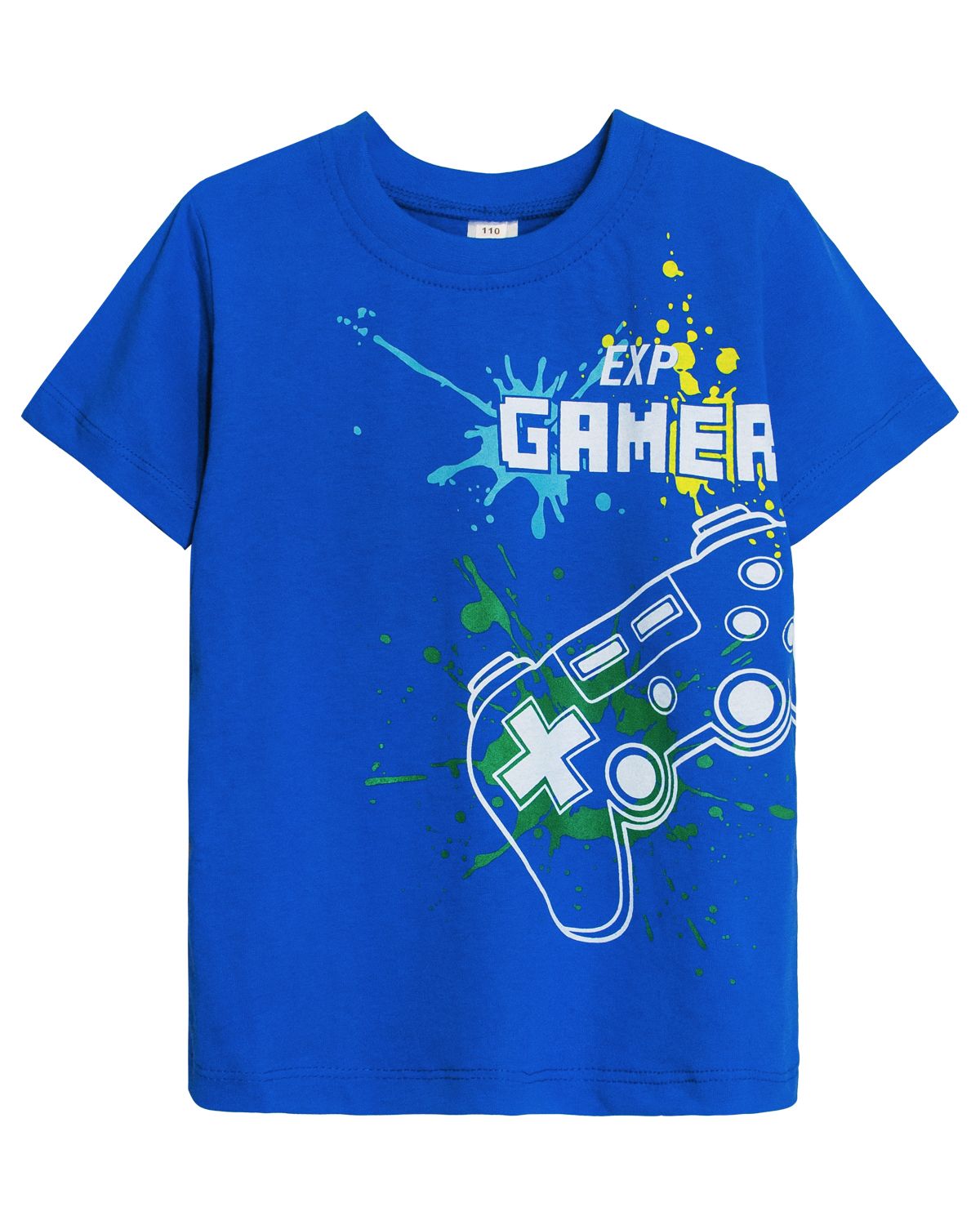 картинка Футболка для мальчика Let's go LG 52317 синий от магазина детских товаров ALiSa