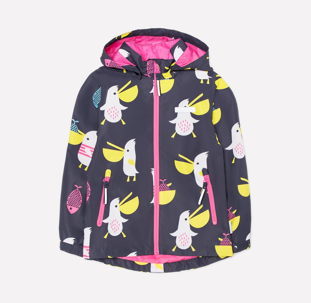 картинка Куртка ветровочная для девочки Crockid ВК 32061/н/4 ГР от магазина детских товаров ALiSa