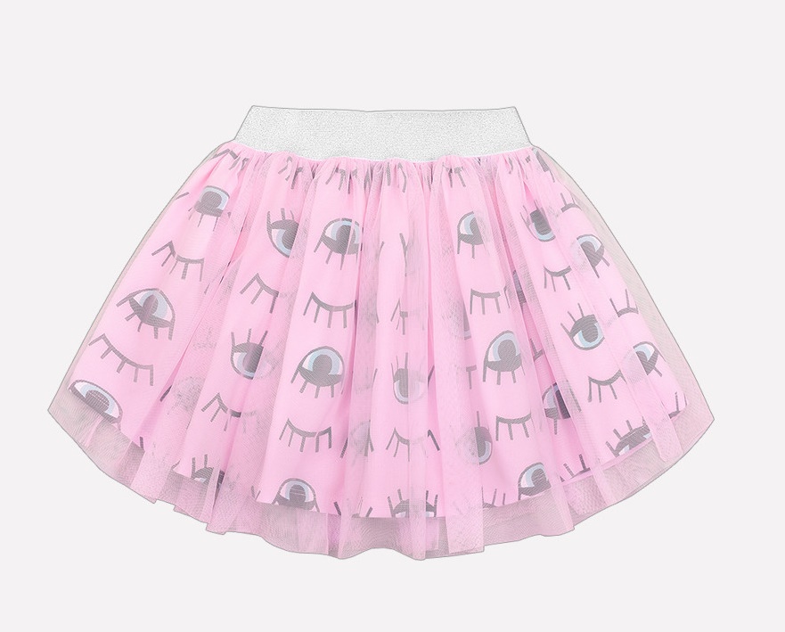 картинка Юбка для девочки Crockid КР 7104 глаза на розовом облаке к203 от магазина детских товаров ALiSa