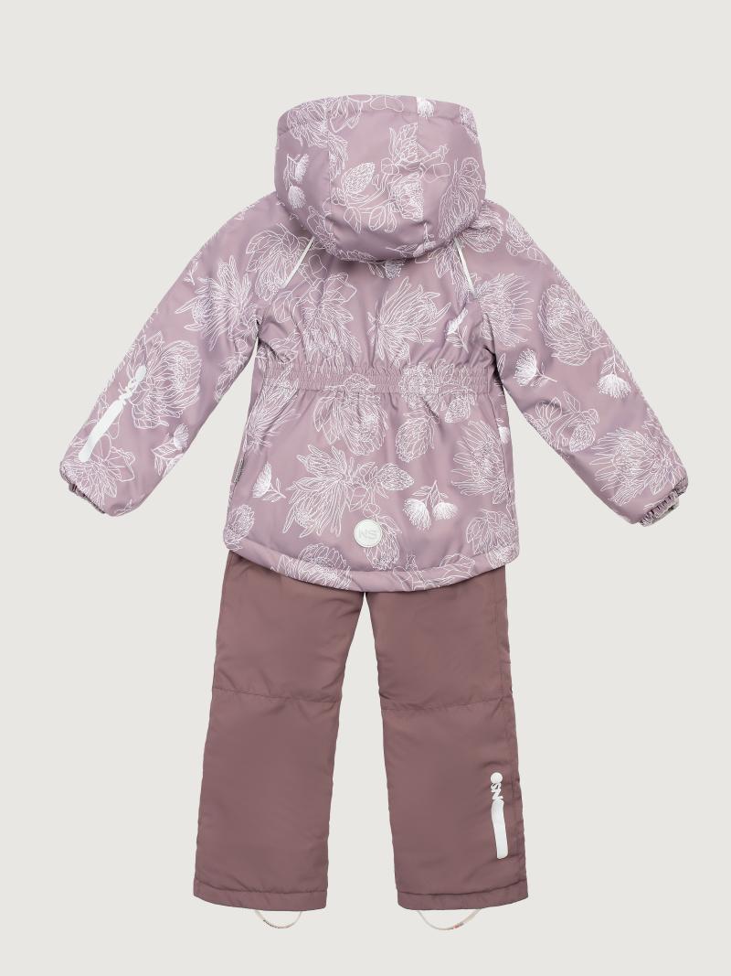 картинка Комплект утеплённый для девочки NIKASTYLE 7м2025 Какао шоколад от магазина детских товаров ALiSa