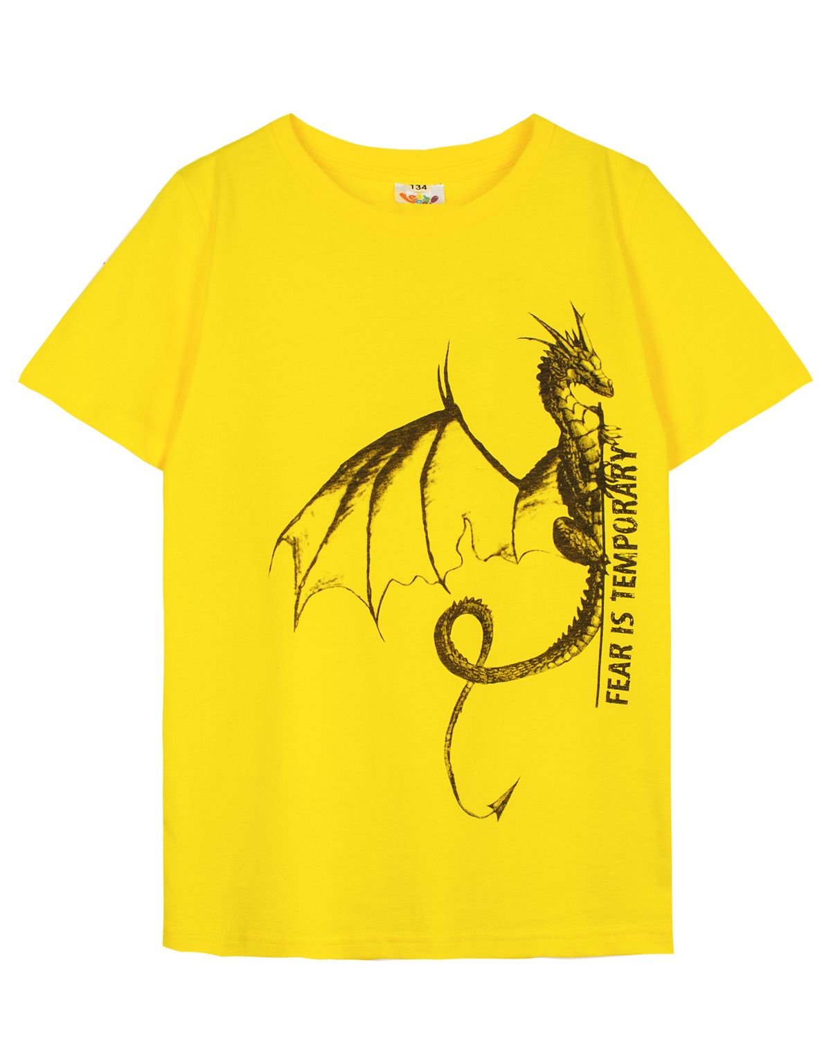 картинка Футболка детская Let's go LG 52333 Желтый от магазина детских товаров ALiSa