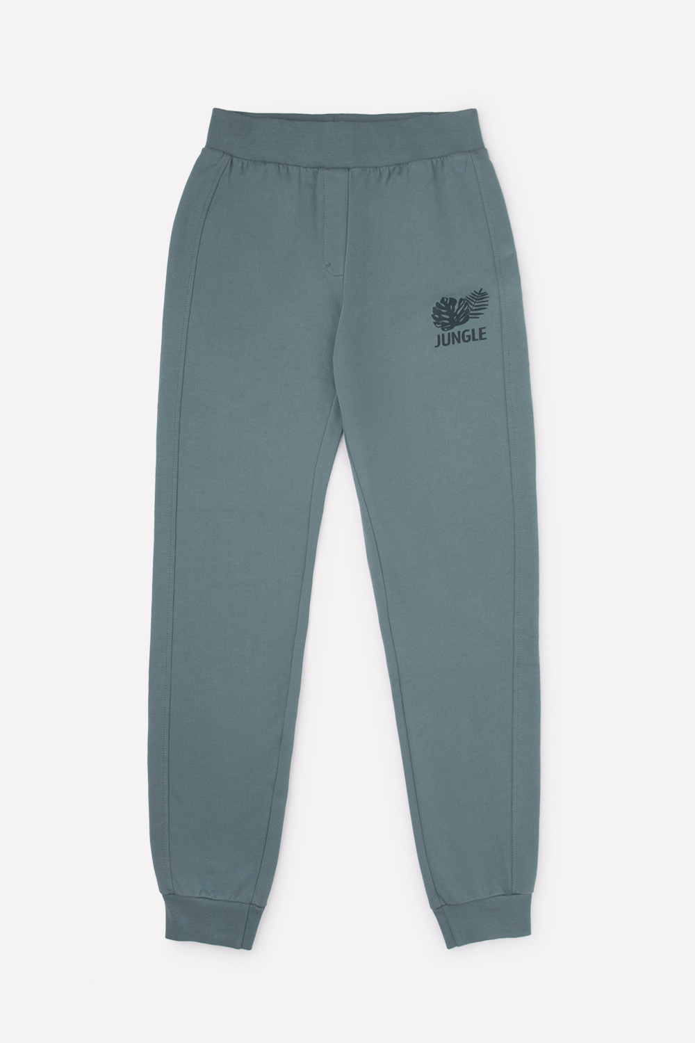 картинка Брюки для девочки КБ 400035 темный малахит к51 от магазина детских товаров ALiSa