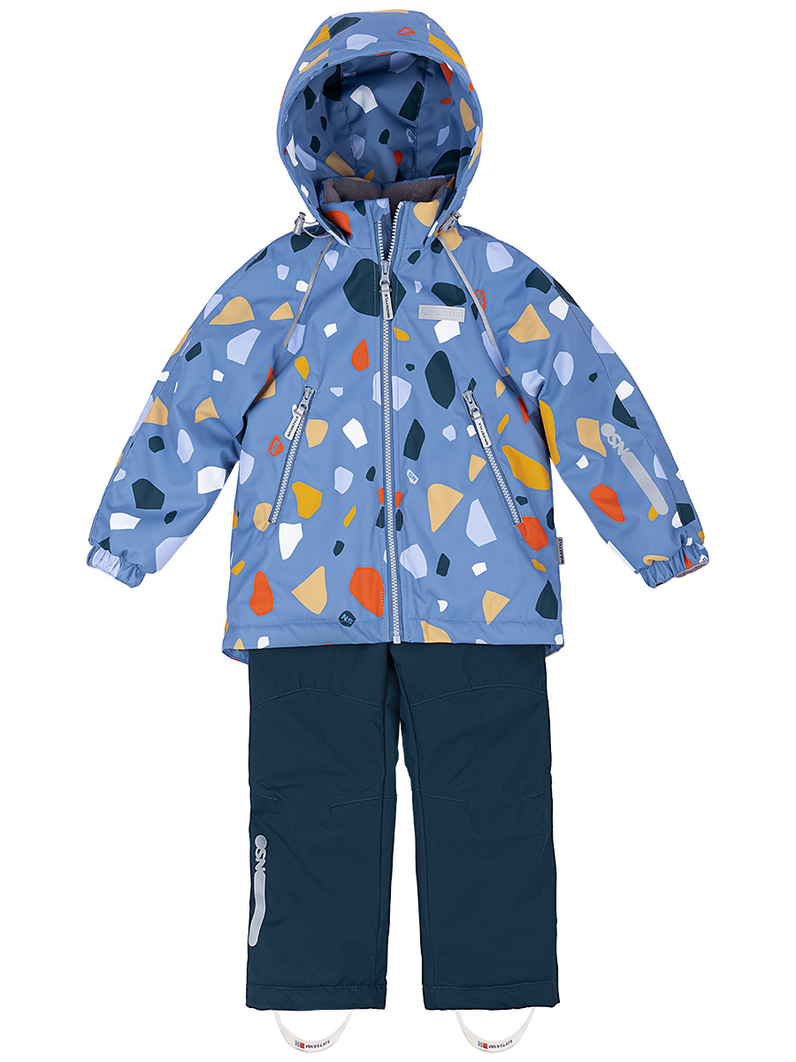 картинка Комплект утепленный для мальчика NIKASTYLE 7м0324 джинс океан от магазина детских товаров ALiSa