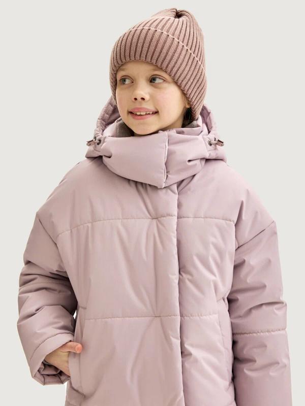 картинка Пальто для девочки NIKASTYLE 6з9225 Пудра Орхидея от магазина детских товаров ALiSa