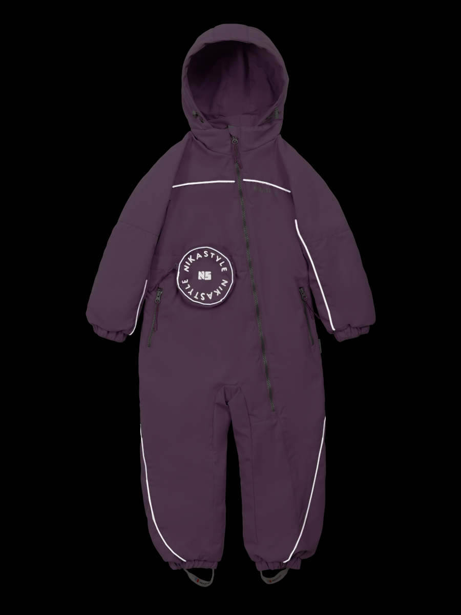 картинка Комбинезон утеплённый для девочки NIKASTYLE 8м2625 Орхидея от магазина детских товаров ALiSa