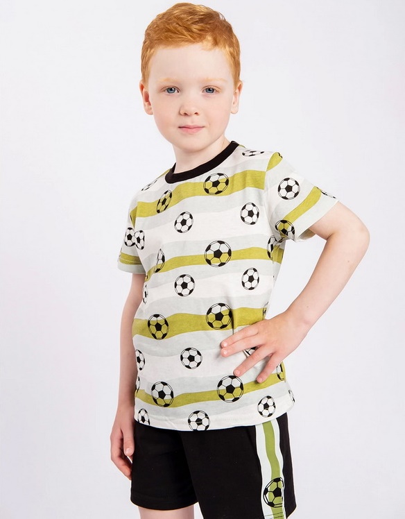 картинка Комплект для мальчика Youlala YLA 7955100402 Зеленый, черный от магазина детских товаров ALiSa