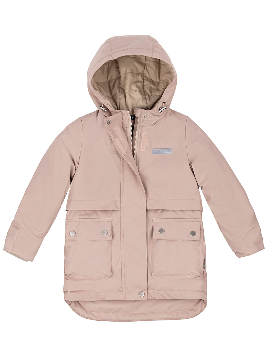 картинка Куртка утепленная для девочки NIKASTYLE 4м3424 миндаль от магазина детских товаров ALiSa