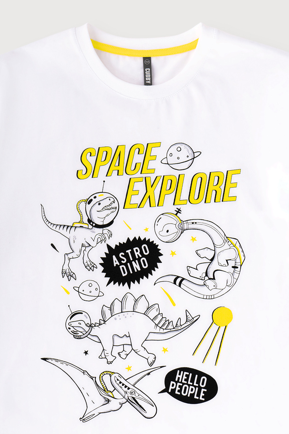 картинка Футболка для мальчика КБ 301787 белый к68 от магазина детских товаров ALiSa