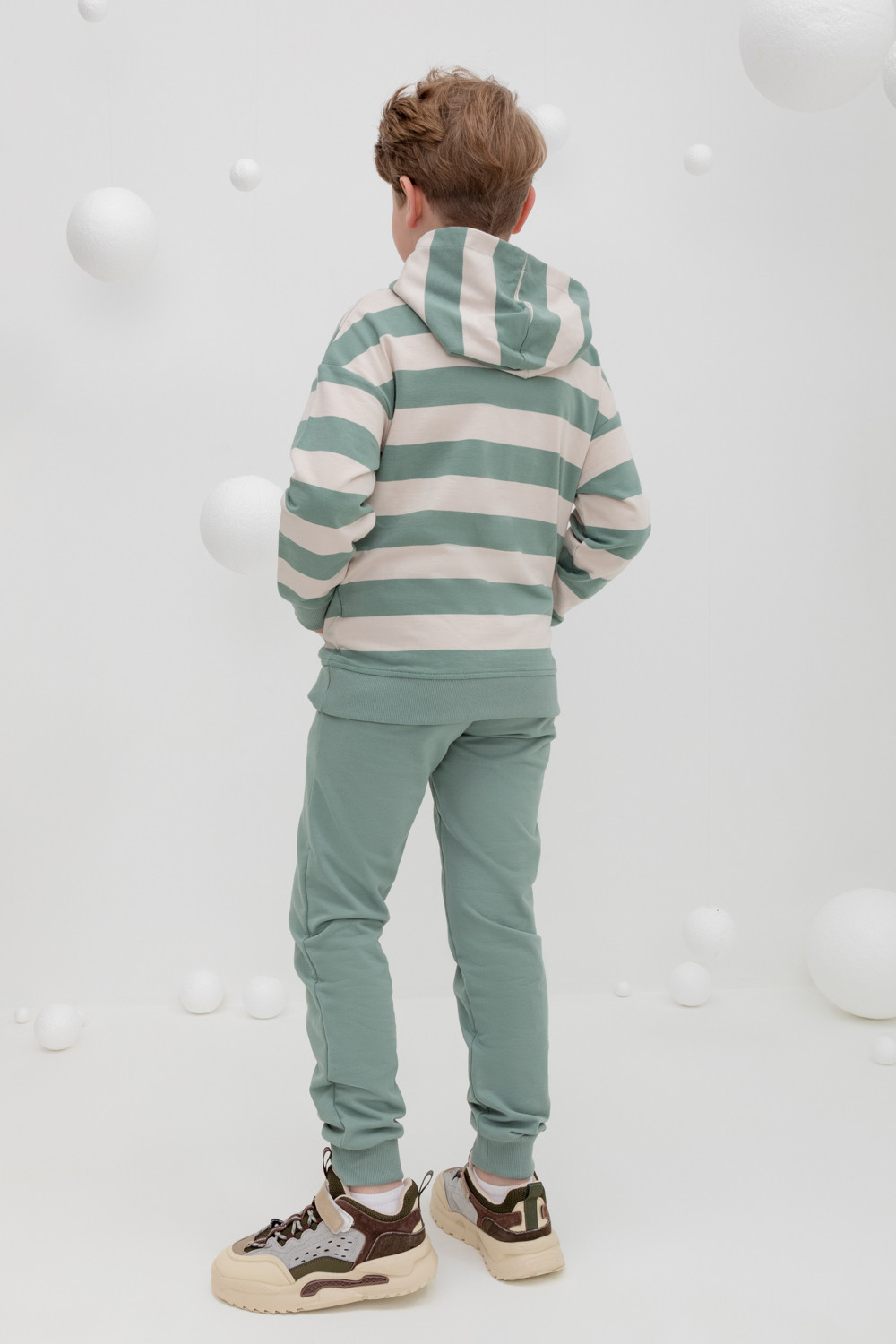 картинка Брюки для мальчика Crockid КР 400612 полынь к426 от магазина детских товаров ALiSa