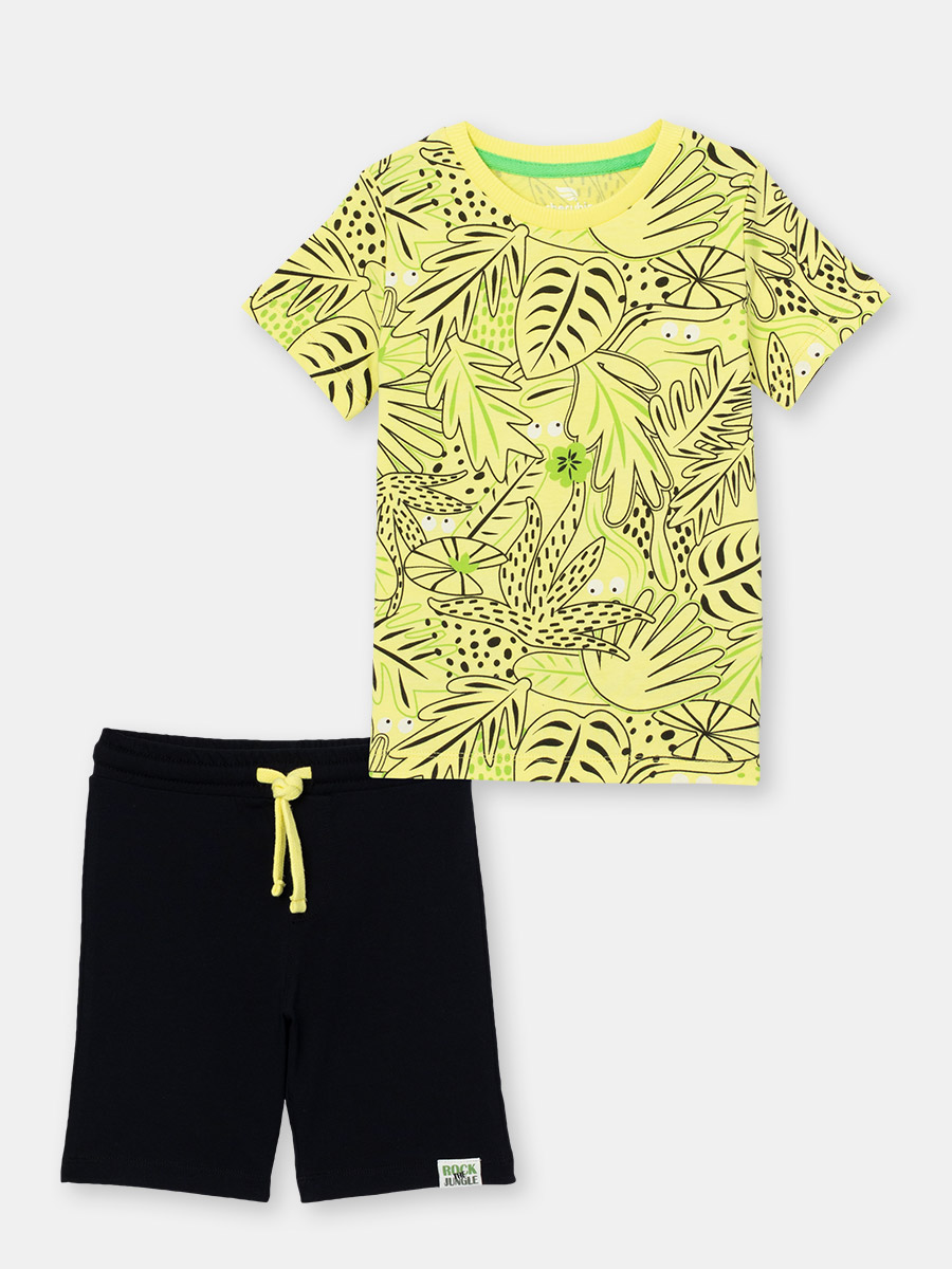 картинка Комплект для мальчика Сherubino CSKB 90094-30-313 Желтый от магазина детских товаров ALiSa