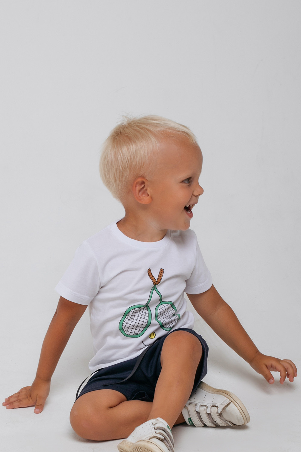 картинка Футболка для мальчика Crockid КР 301632 белый к320 от магазина детских товаров ALiSa