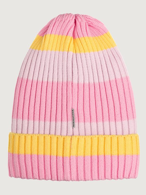 картинка Комплект деми шапка снуд для девочки NIKASTYLE 12м11225 Розовый от магазина детских товаров ALiSa