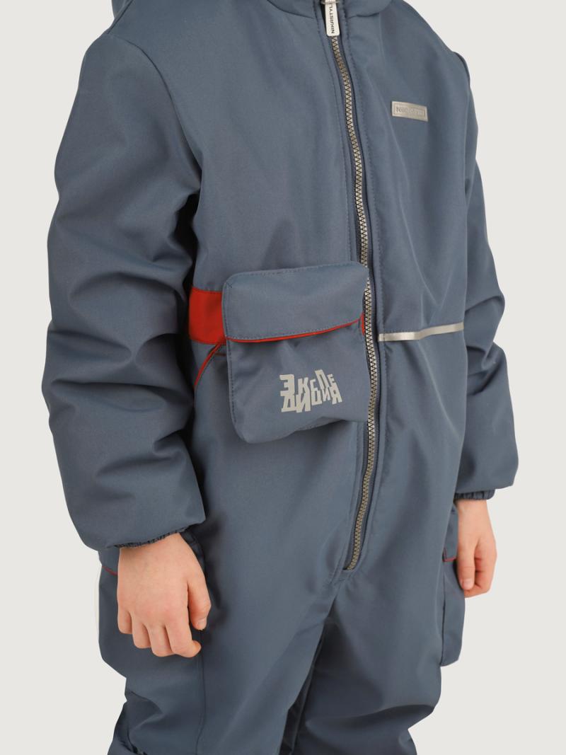 картинка Комбинезон утеплённый для мальчика NIKASTYLE 8м2725 Деним чили от магазина детских товаров ALiSa