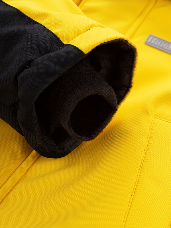 картинка Комбинезон зимний для мальчика NIKASTYLE 8з6524 Желтый черный от магазина детских товаров ALiSa