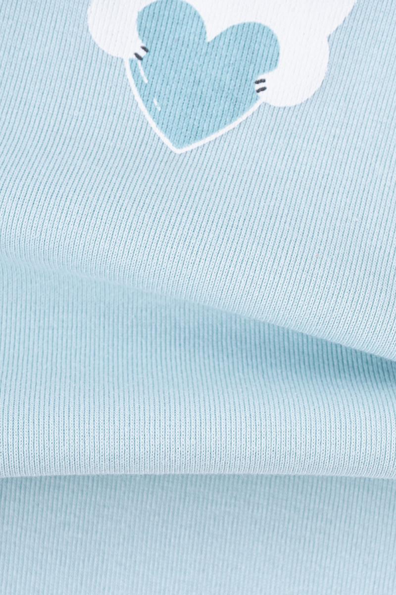 картинка Майка для девочки Crockid К 1082 зимнее небо (мишка) от магазина детских товаров ALiSa