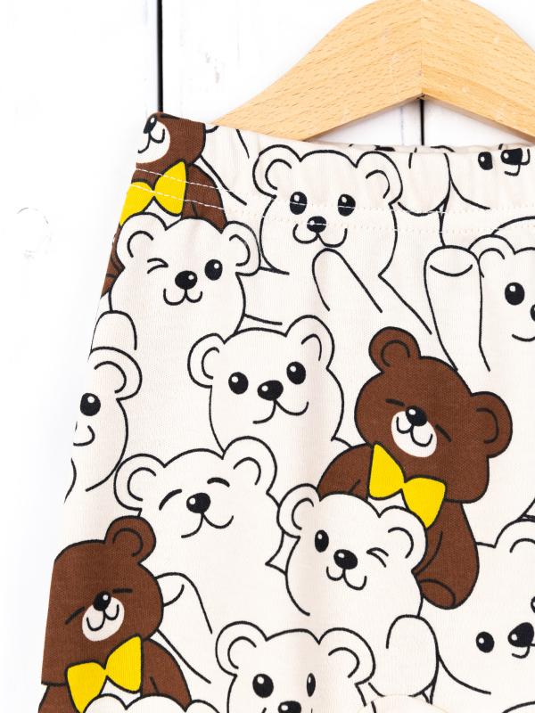 картинка Брюки для мальчика Baby Boom П47/62-И я728 Мишки на бежевом от магазина детских товаров ALiSa