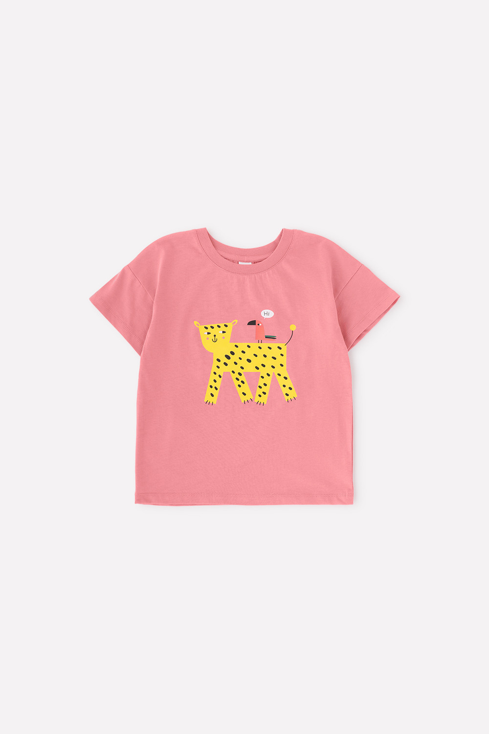 картинка Футболка для девочки Crockid К 301733 королевский розовый к1284 от магазина детских товаров ALiSa