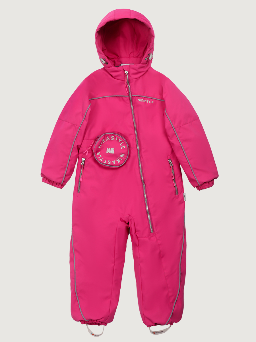 картинка Комбинезон утеплённый для девочки NIKASTYLE 8м2625 Фуксия от магазина детских товаров ALiSa