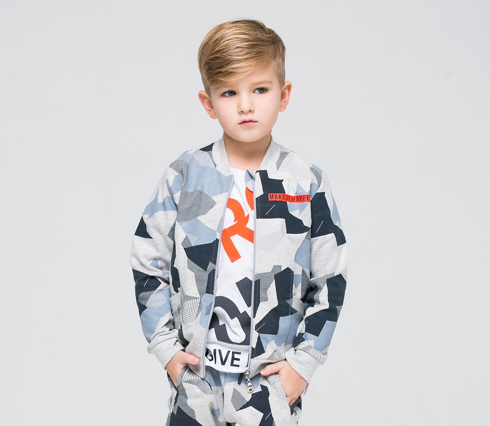 картинка Куртка для мальчика Crockid КР 300528 геометрия на меланже к192 от магазина детских товаров ALiSa