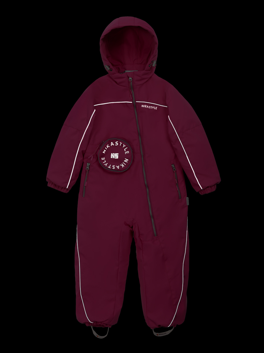картинка Комбинезон утеплённый для девочки NIKASTYLE 8м2625 Фуксия от магазина детских товаров ALiSa