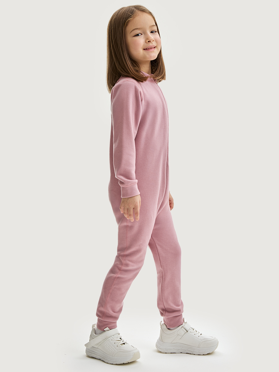 картинка Комбинезон флисовый для девочки NIKASTYLE 8т19025 Розовый от магазина детских товаров ALiSa