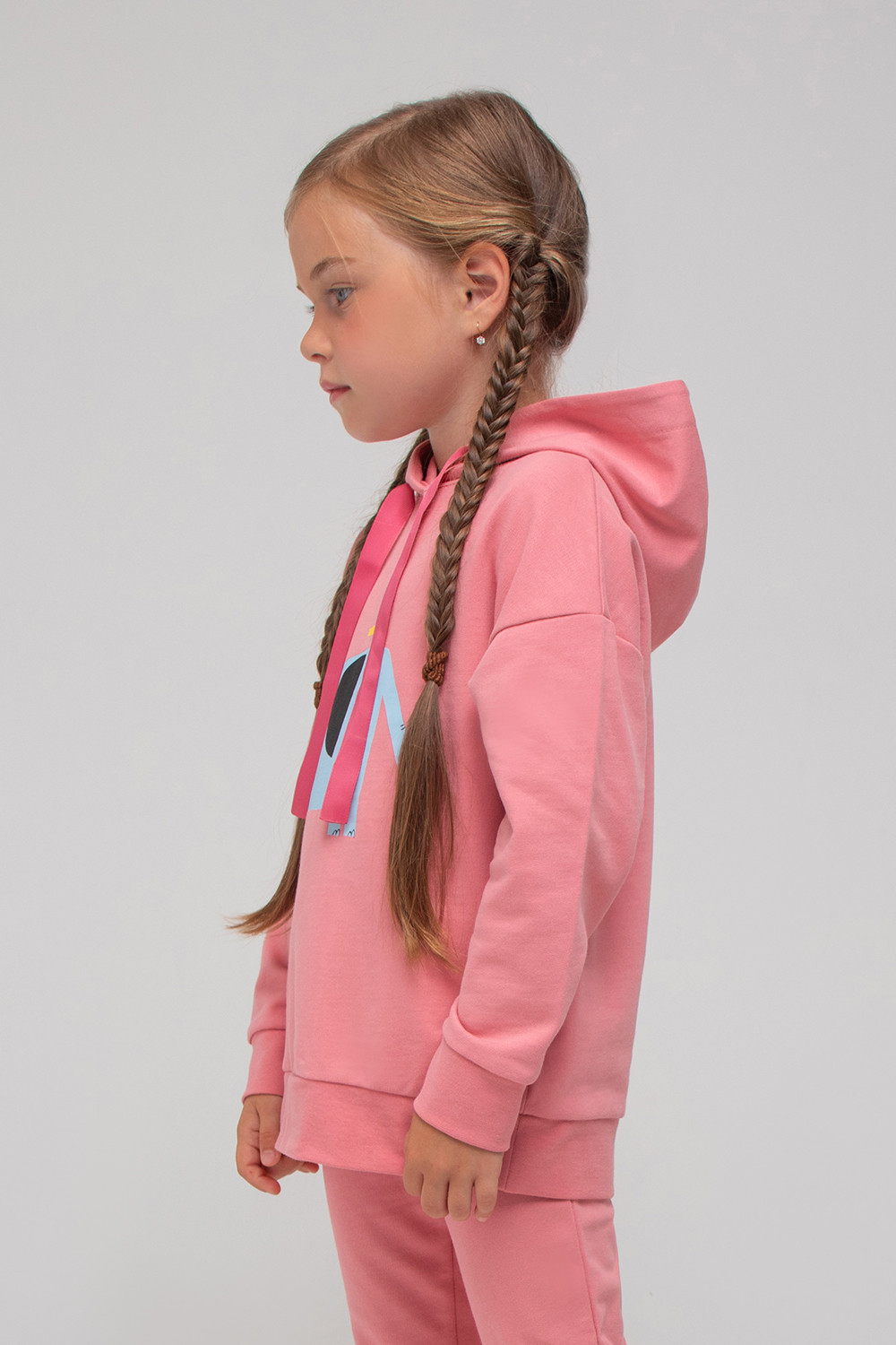 картинка Брюки для девочки Crockid К 400370 королевский розовый к1284 от магазина детских товаров ALiSa