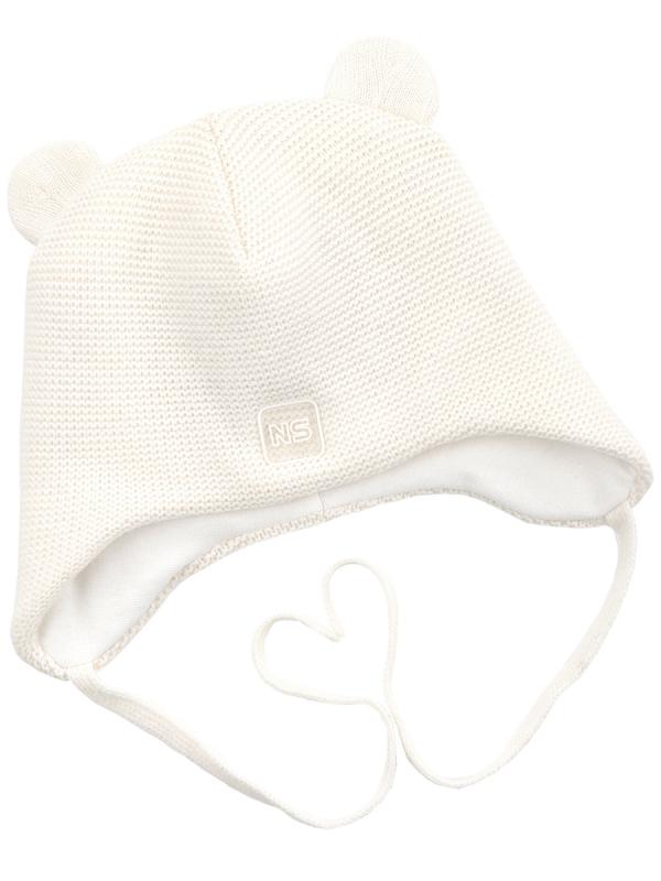 картинка Шапка утепленная NIKASTYLE 11з15125 Молоко от магазина детских товаров ALiSa