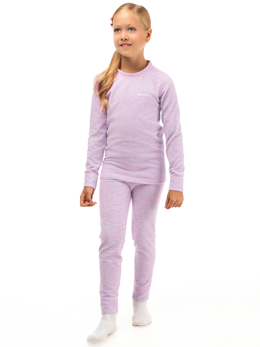 картинка Комплект термобелье для девочки NIKASTYLE 7т10624 Розовый туман от магазина детских товаров ALiSa