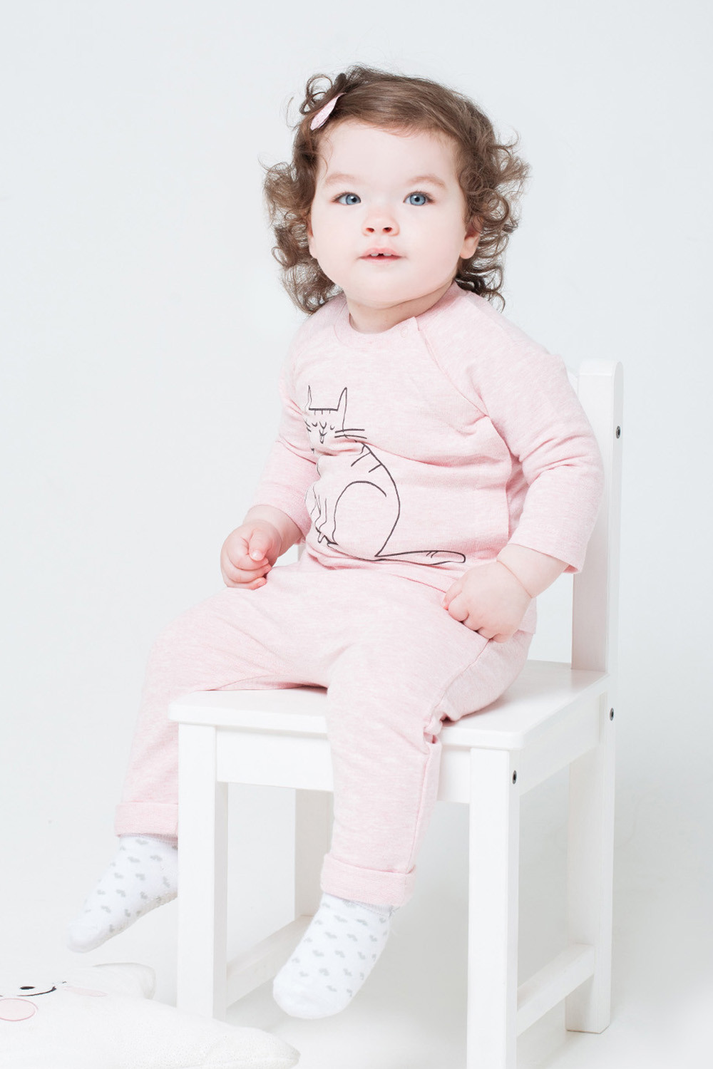 картинка Комплект для девочки Crockid К 2608 розовый меланж от магазина детских товаров ALiSa