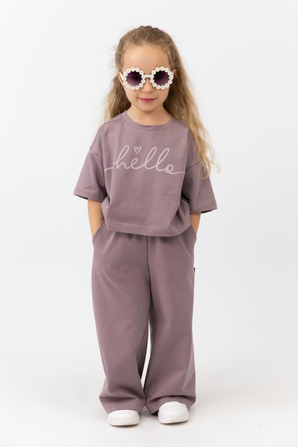 картинка Комплект для девочки Baby Boom КД539/2-К Бежевый от магазина детских товаров ALiSa