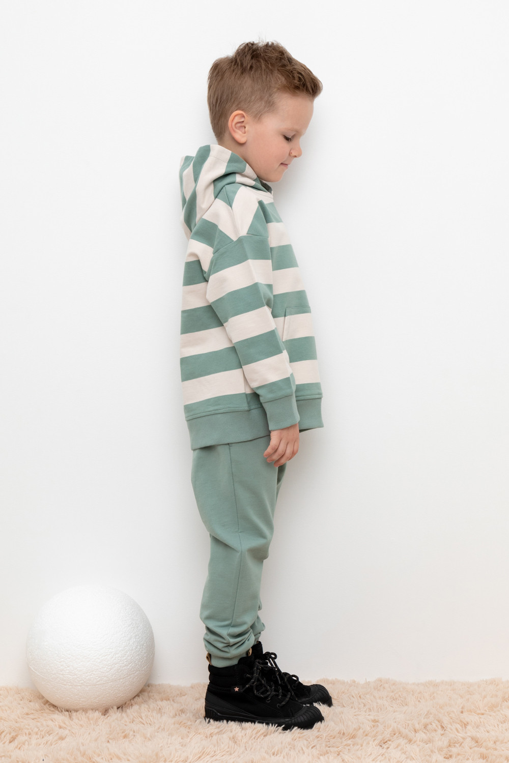 картинка Брюки для мальчика Crockid КР 400612 полынь к424 от магазина детских товаров ALiSa