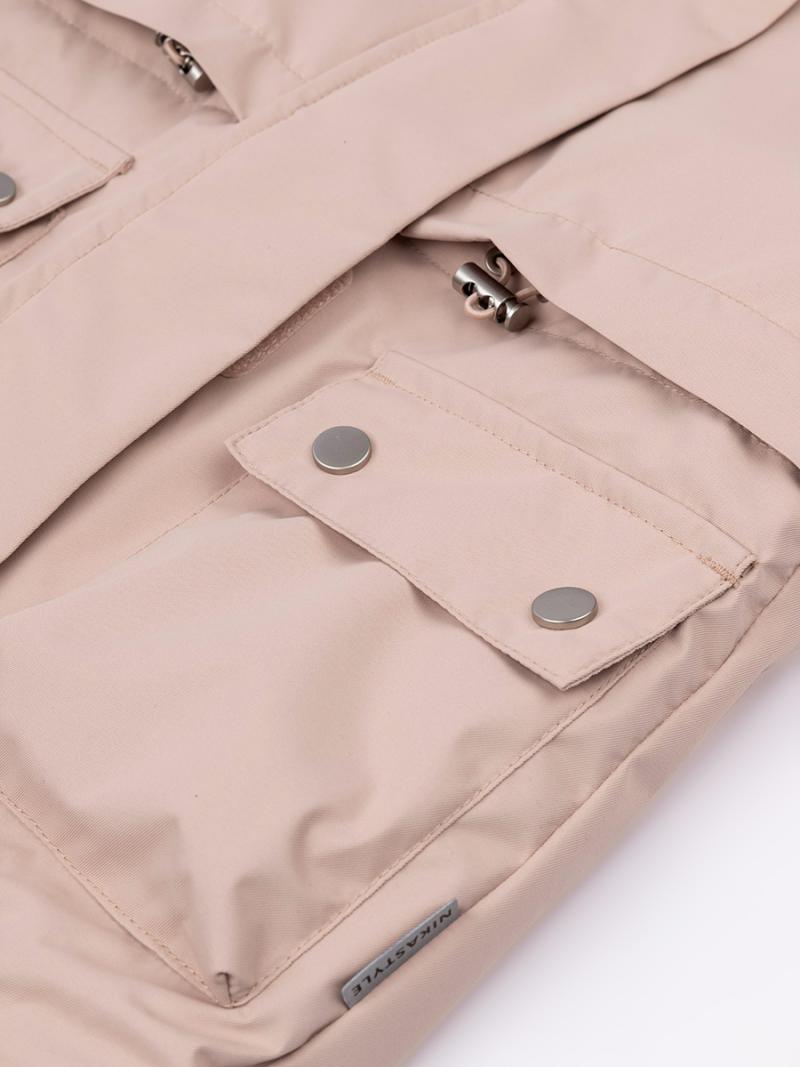 картинка Куртка утепленная для девочки NIKASTYLE 4м3424 миндаль от магазина детских товаров ALiSa