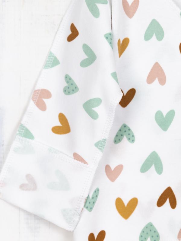картинка Распашонка Baby Boom Р6/10008-И(Н) Сердечки на сахаре я733 от магазина детских товаров ALiSa