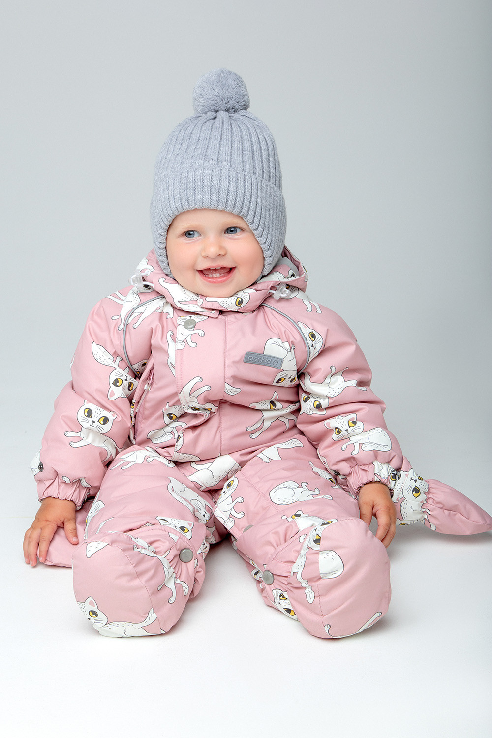 картинка Комбинезон зимний для девочки Crockid ВК 60041/н/11 Ан от магазина детских товаров ALiSa