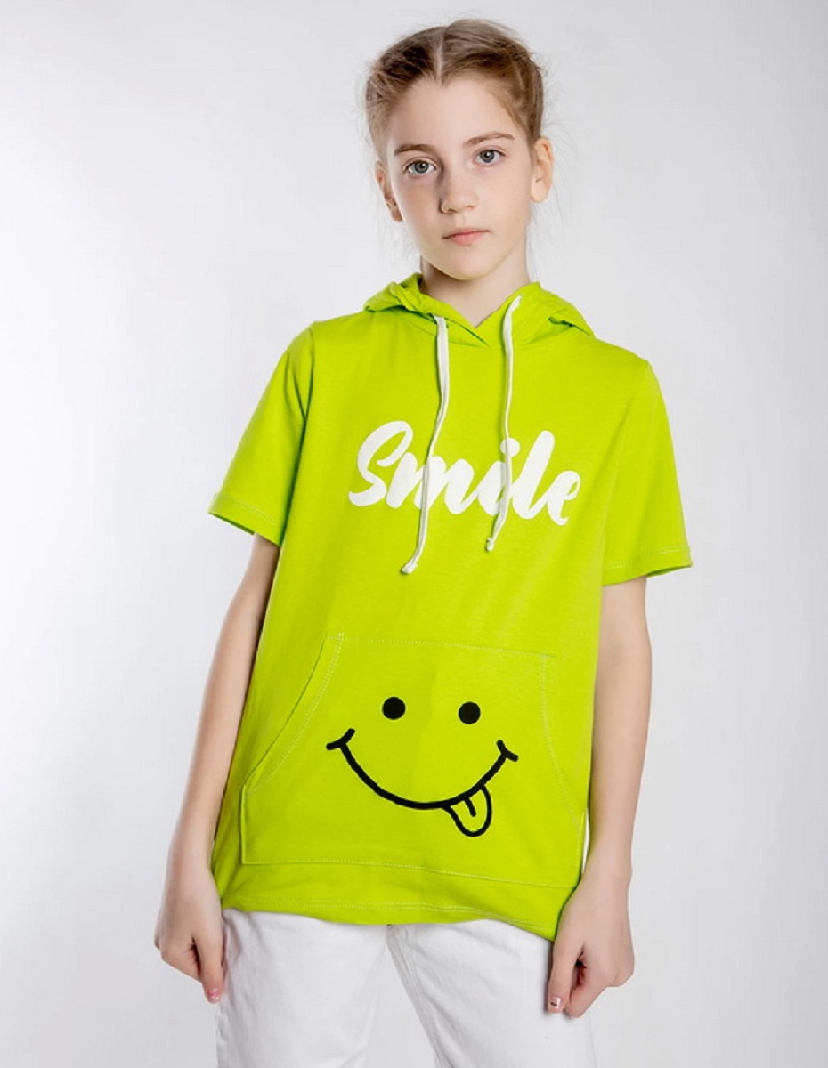 картинка Футболка для девочки Youlala YLA 1355100103 Салатовый от магазина детских товаров ALiSa