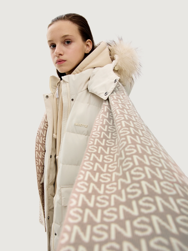 картинка Шарф детский NIKASTYLE 17з16925 Беж от магазина детских товаров ALiSa