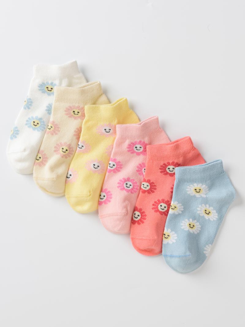 картинка Носки для девочки Artie 6 пар 6-3d862 Белый от магазина детских товаров ALiSa