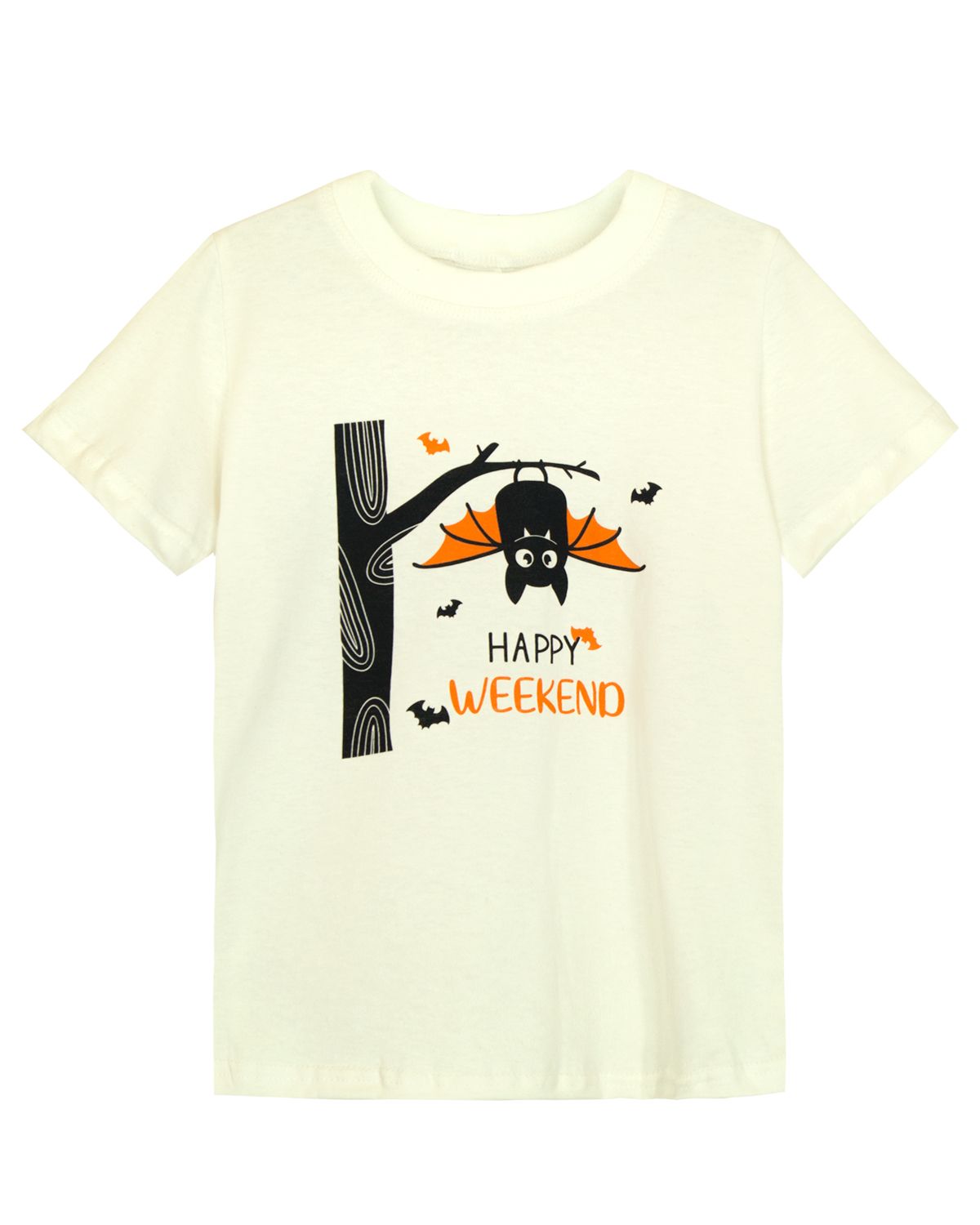 картинка Футболка детская Let's go LG 51301 Хэллоуин Молочный от магазина детских товаров ALiSa