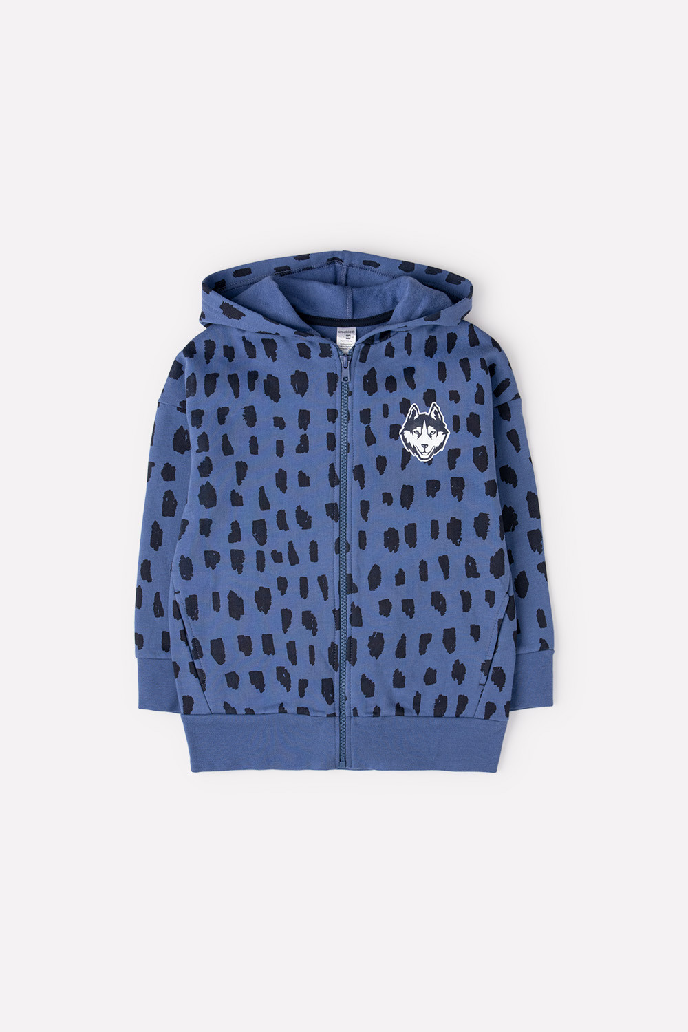 картинка Куртка для мальчика Crockid К 301403 джинсовый, кусочки льда к1273 от магазина детских товаров ALiSa