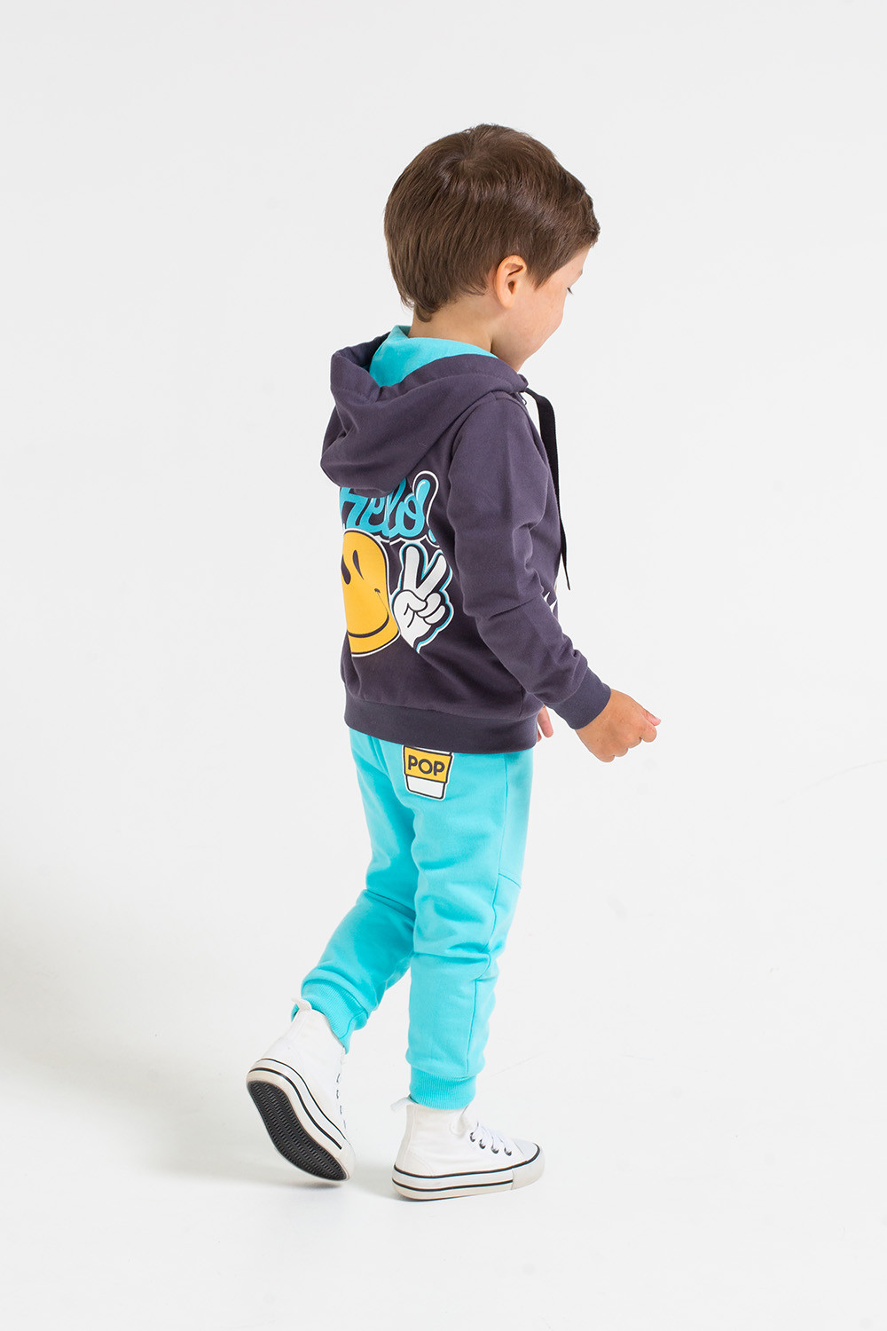 картинка Куртка для мальчиков Crockid КР 300937 темно-серый к250 от магазина детских товаров ALiSa