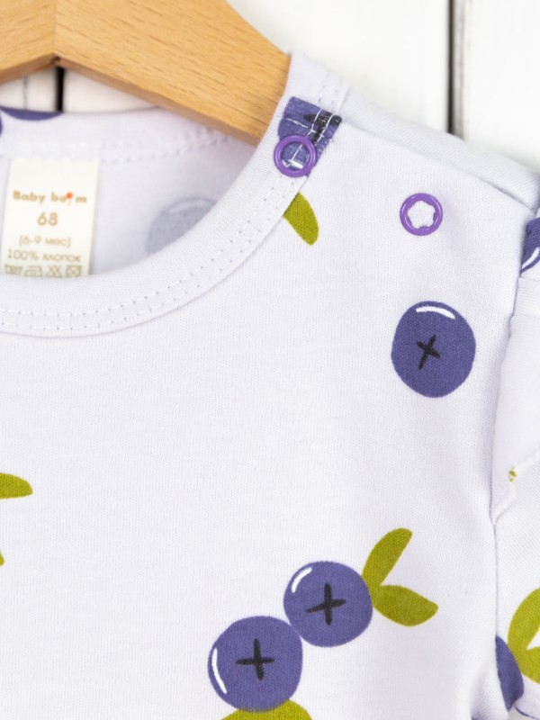 картинка Футболка детская Baby Boom Ф145/1-И я727 Голубика от магазина детских товаров ALiSa