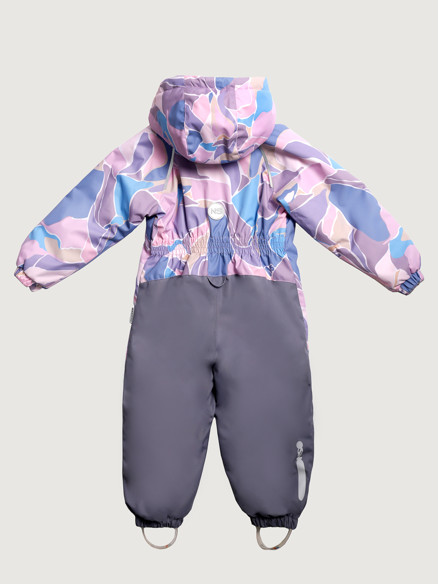 картинка Комбинезон утеплённый для девочки NIKASTYLE 8м1025 Розовый серый от магазина детских товаров ALiSa
