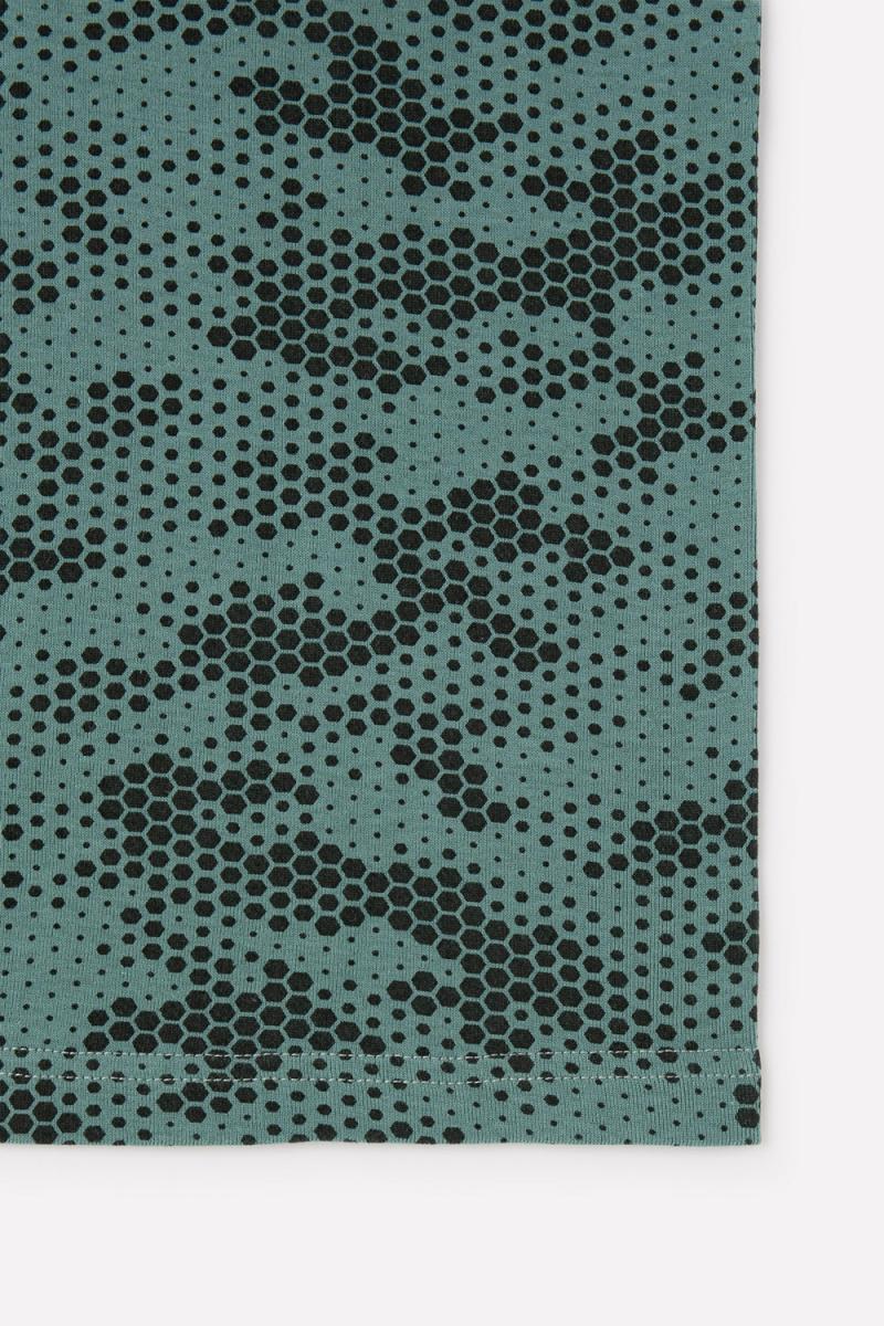 картинка Майка для мальчика Crockid К 1165 мозаика на зеленой полыне от магазина детских товаров ALiSa