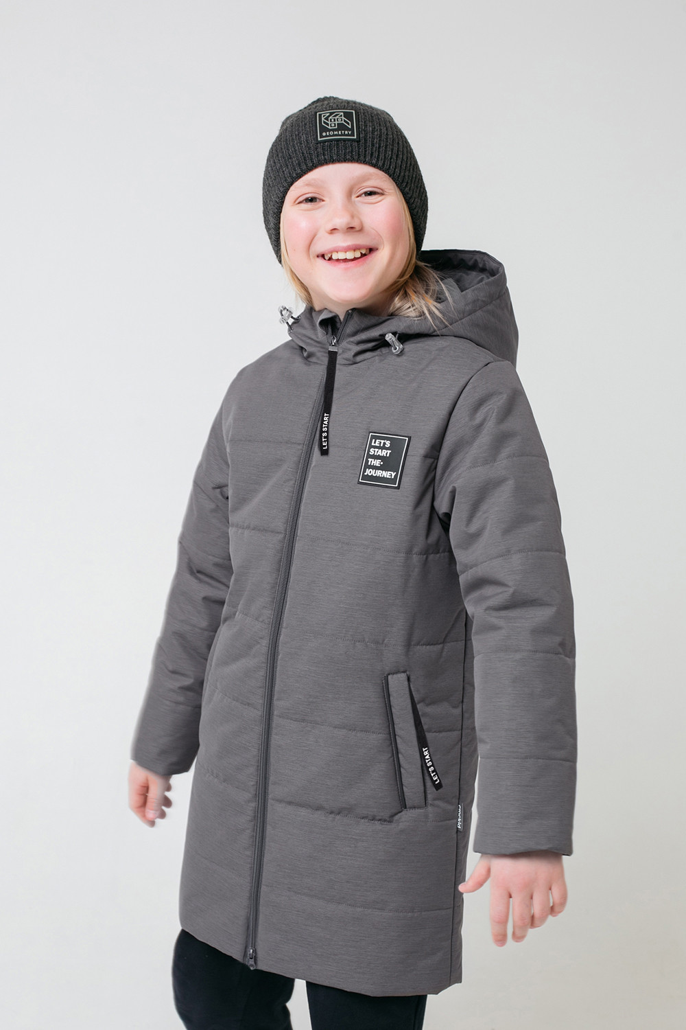 картинка Пальто зимнее Crockid ВК 36061/2 ГР от магазина детских товаров ALiSa