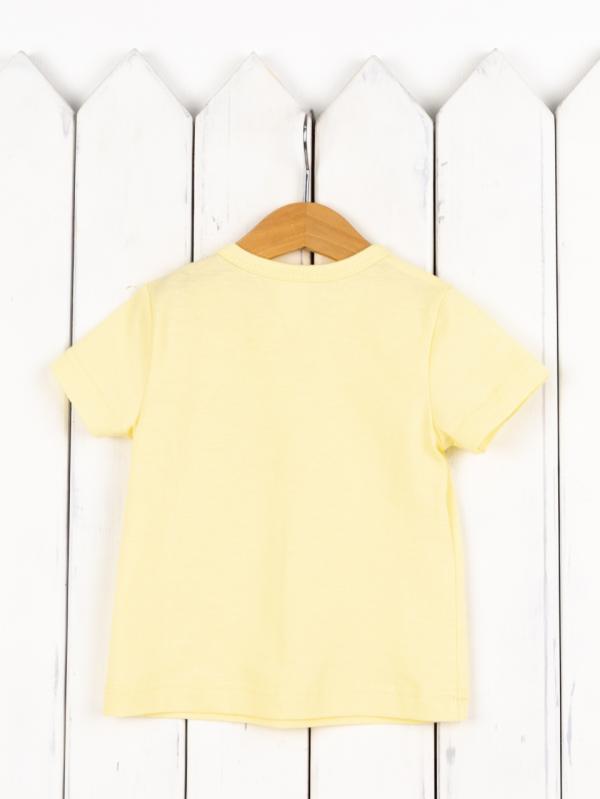 картинка Футболка для девочки Baby Boom Ф156/1-К Светло-жёлтый от магазина детских товаров ALiSa