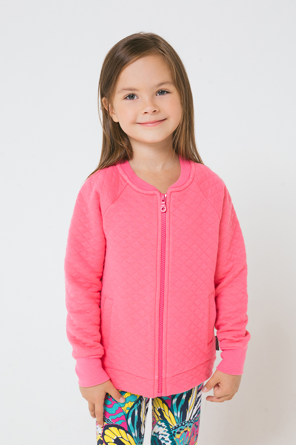 картинка Куртка для девочки Crockid КР 300890 ярко-розовый к239 от магазина детских товаров ALiSa